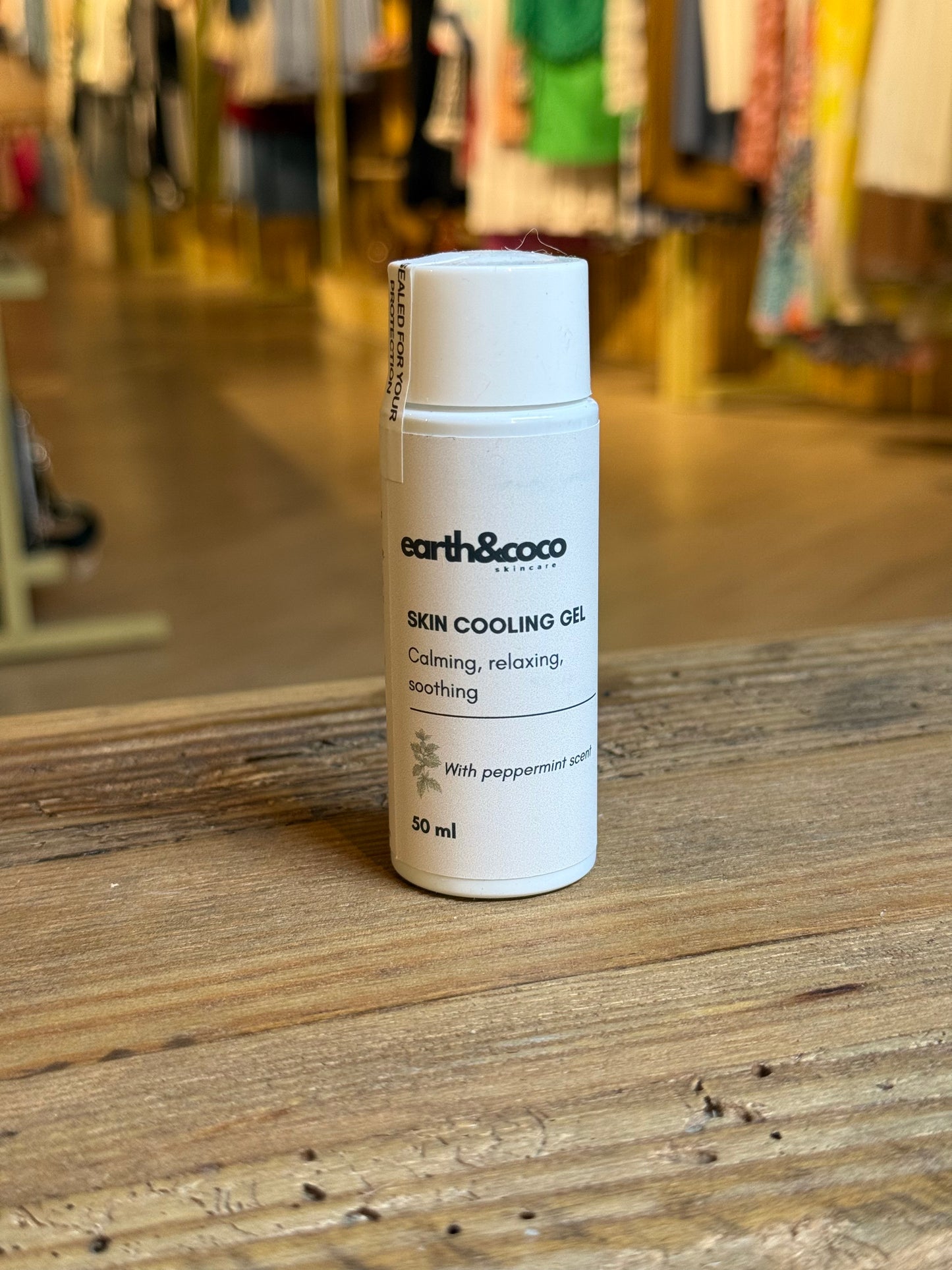 Skin Cooling Gel Peppermint — Instant Comfort for Body Aches & Muscle Pain