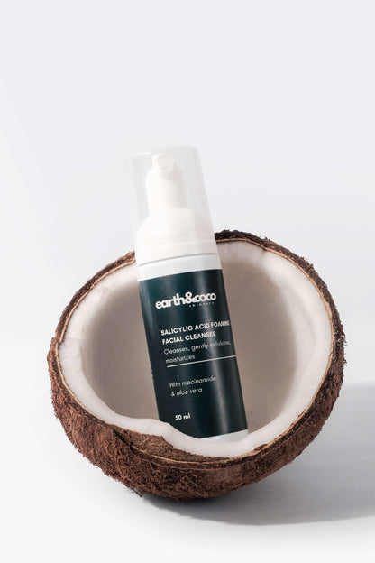 Salicylic Acid Foaming Facial Cleanser — Clears Pores & Fights Breakouts
