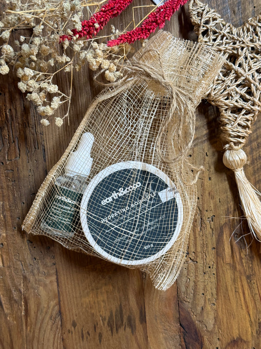 Facial Hydration & Glow Duo – Hydrating Aqua Gel + Niacinamide 5% Serum