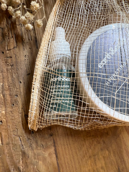 Facial Hydration & Glow Duo – Hydrating Aqua Gel + Niacinamide 5% Serum