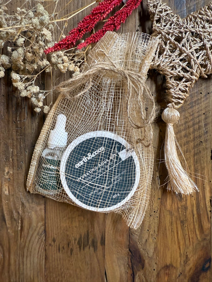 Facial Hydration & Glow Duo – Hydrating Aqua Gel + Niacinamide 5% Serum