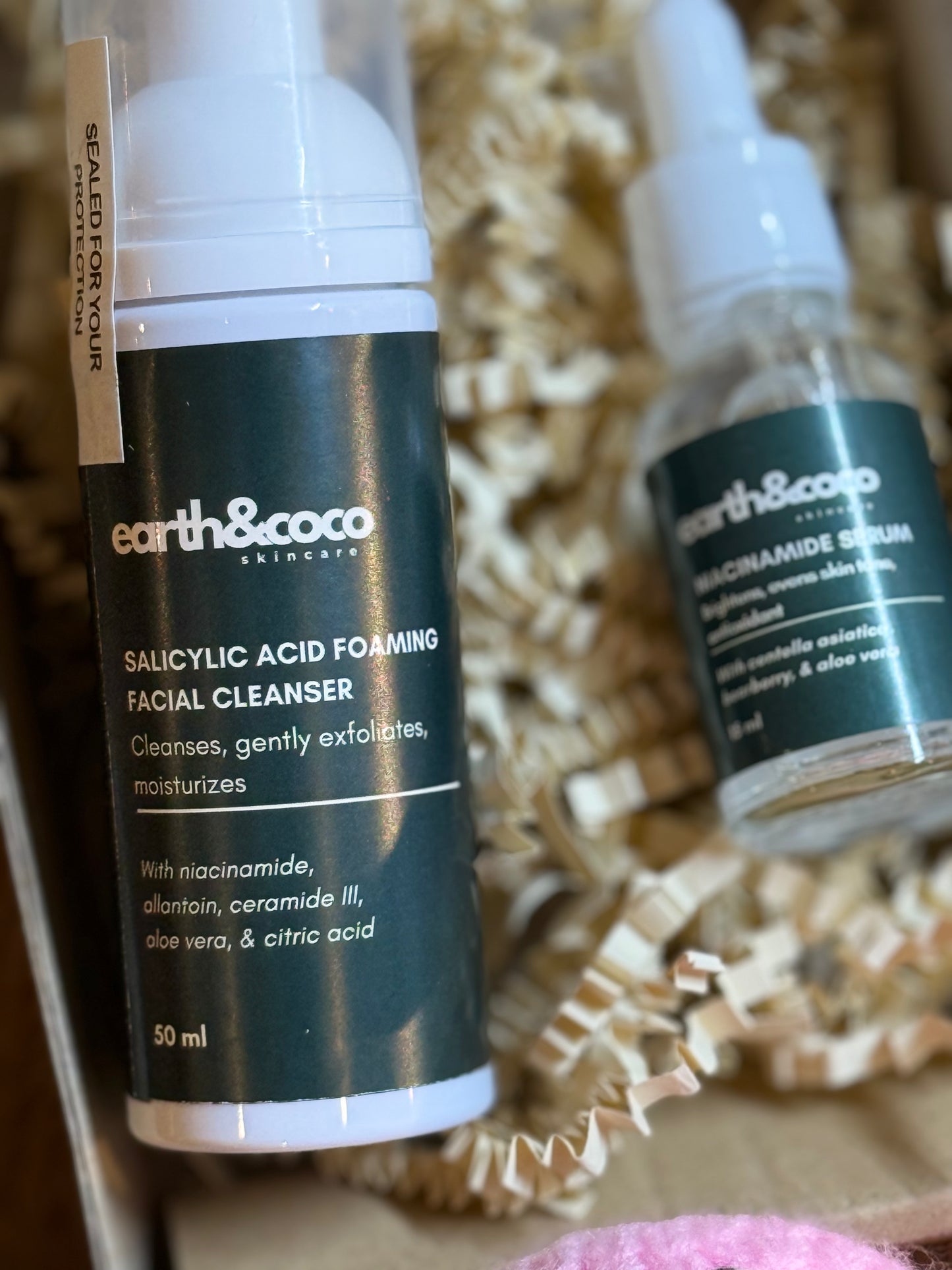 Clear & Bright Holiday Set – Salicylic Cleanser + Niacinamide