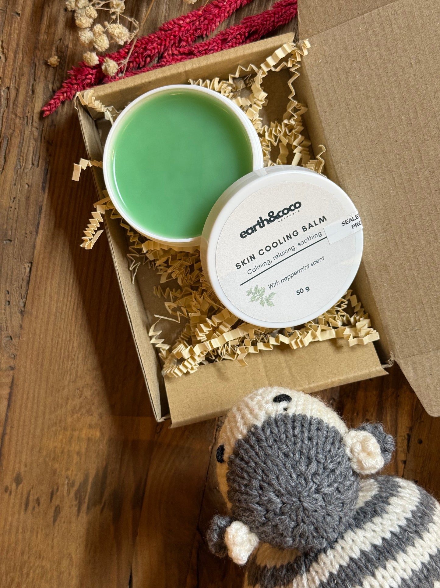 Skin Cooling Balm Peppermint — Long-lasting Relief from Muscle & Body Aches