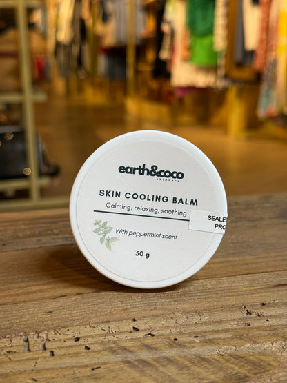 Skin Cooling Balm Peppermint — Long-lasting Relief from Muscle & Body Aches