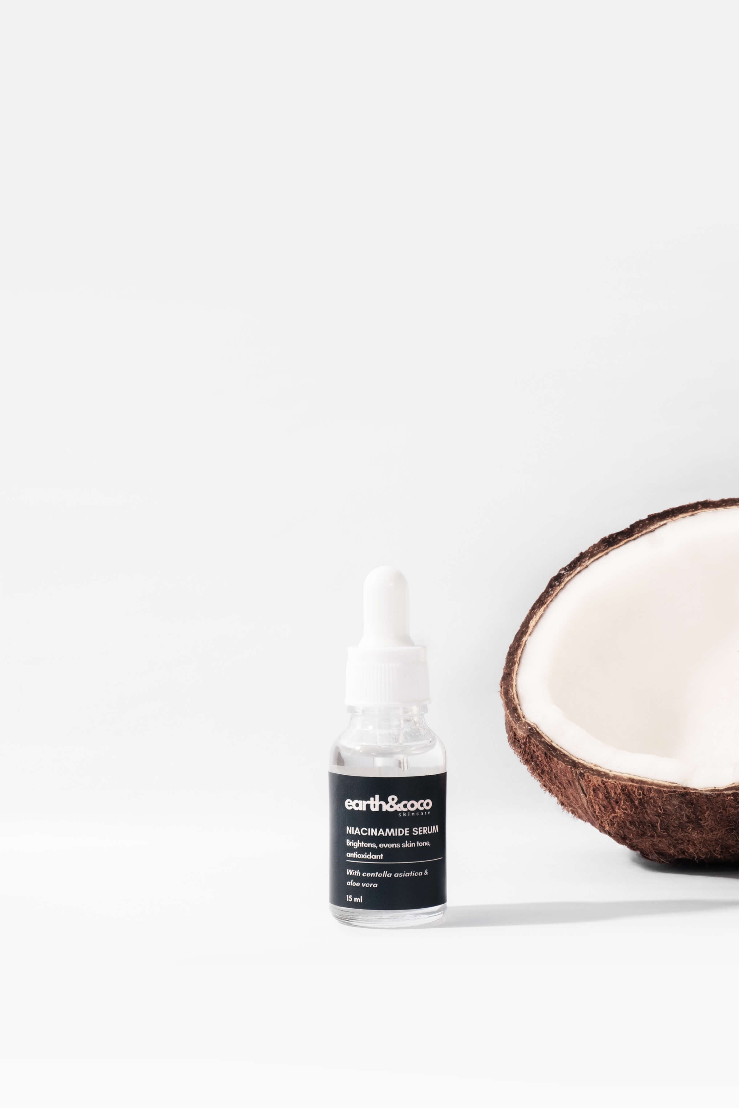 Earth & Coco Niacinamide Serum — Brightens Skin & Reduces Dark